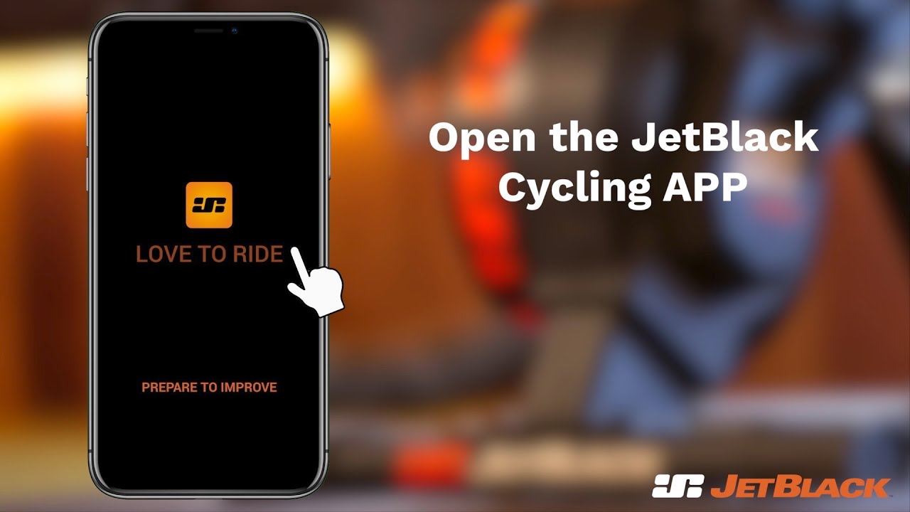 JETBLACK APP HEAT RATE MONITOR 