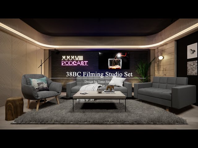 38 BC Filming Studio Set (3D Animation) - by Tomo Studio class=