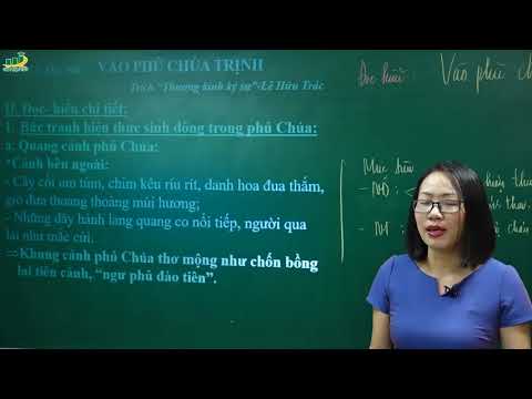 Video Ngữ Văn lớp 11 - Bài giảng Vào phủ chúa trịnh của Lê... - YouTube