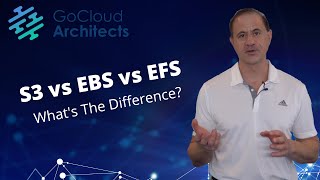AWS Storage S3 vs EBS vs EFS Comparison
