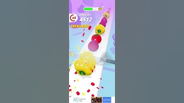 357.PERFECT SLICES gameplay RELAXING/SETISFYING-top MOBILE GAMES! ANDROID SLICES UPDATED