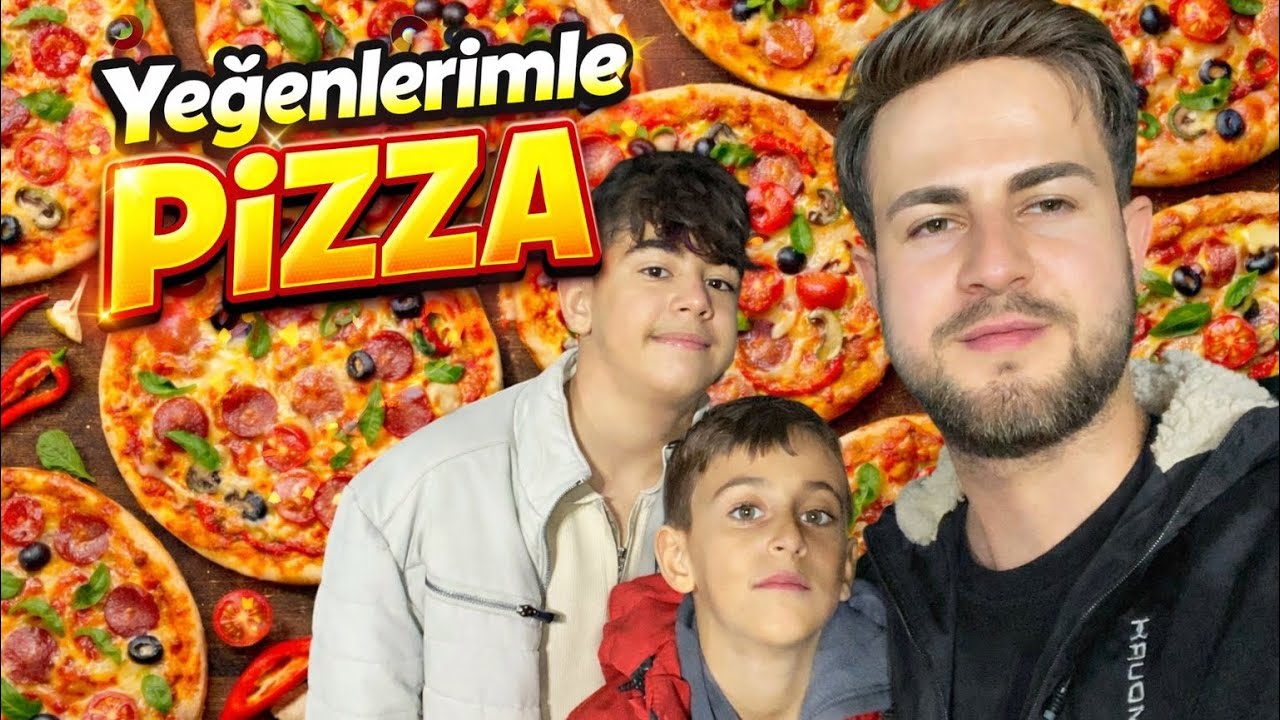 YEĞENLERİMLE PİZZA 🍕 (Antalya Vlog)