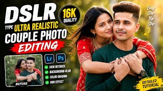 DSLR Type Couple Photo Editing 🔥 16K Ultra Realistic Photo Edit | AI Couple Photo Editing in Gemini screenshot 5