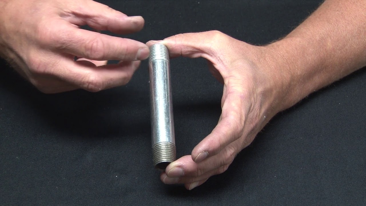 4 in. Long 3/4 in. Galvanized Rigid Conduit Pipe Nipple