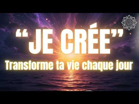 Le pouvoir de "JE CRÉE" – 100 affirmations pour manifester ton avenir
