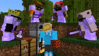 Minecraft Speedrunner VS 4 Hunters