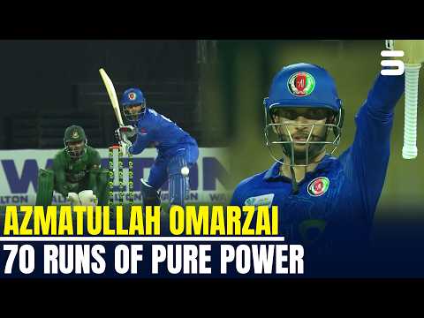 Omarzai On Fire! 💣 70 vs Bangladesh | Afghanistan vs Bangladesh | 3rd ODI 2024 | 341T