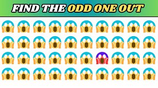 Find The ODD One Out! 💩 Emoji Quiz | Test Your Skills!