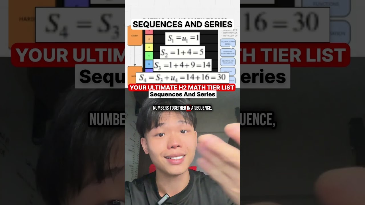Your Ultimate H2 Math Tier List: JC1 Chapter 1 Sequences And Series