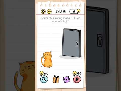 Kunci Jawaban Brain Test Asah Otak Kocak Level 87 Bolehkah Si Kucing Masuk Di Luar Sangat Dingin Youtube Kunci Jawaban Brain Test Asah Otak Kocak Level 87 Bolehkah Si Kucing Masuk Di Luar Sangat Dingin Youtube