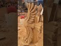 Had to put bench together. Need to get the profile I want for carving the head.
