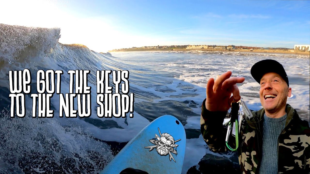 We Got The Keys To The New Shop | POV Session On The Catch Surf 8' Log | Bob Gnarly Surf