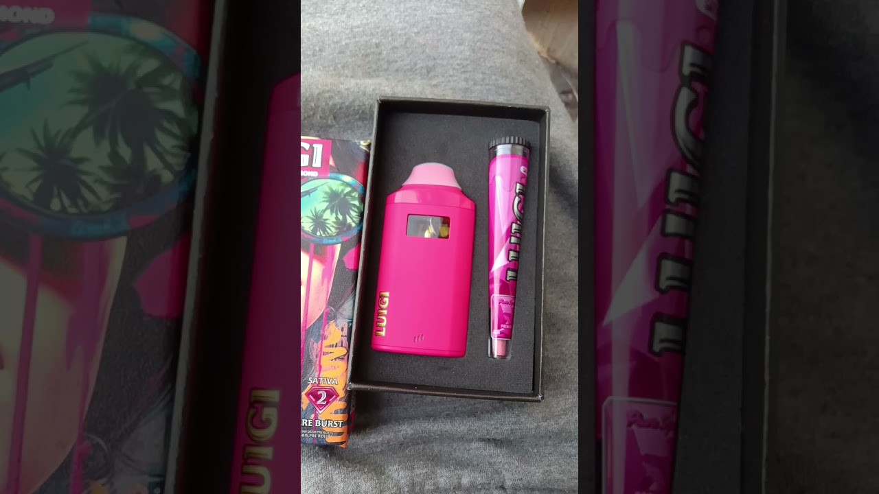 The Luigi oil PURE SQUARE BURST  wit pre roll this one is a 8.9 y'all