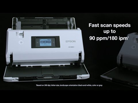 Epson DS-30000 and 32000 Document Scanners | Fast Scan Speeds