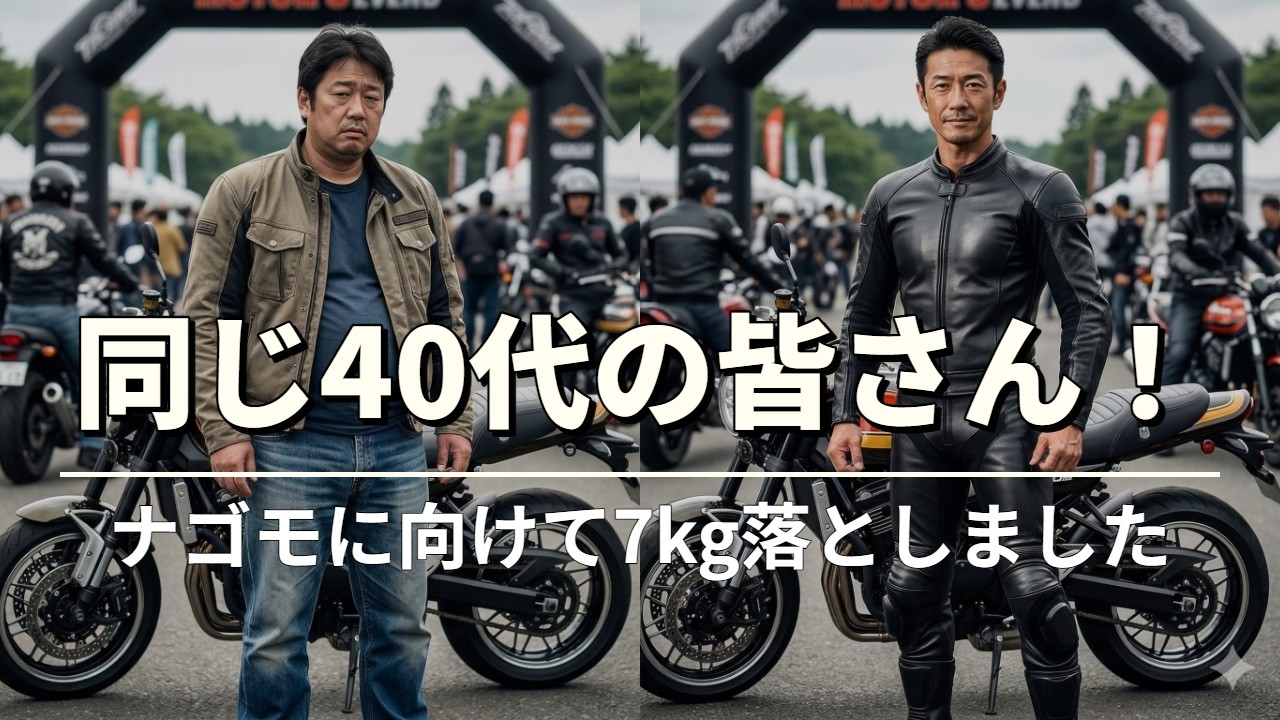 腹減った！ A rider in his 40s explains why he lost 7kg before the Nagomo race