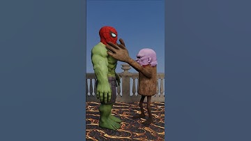Detailed Guide to Animations in GTA V OMG Spider-man vs Hulk ULTRA FACE SWITCH! #spiderman #hulk