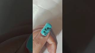 3D flower 🌺 nail art 🎨 at home 🏠#nailart #nails #shortsfeed #shorts