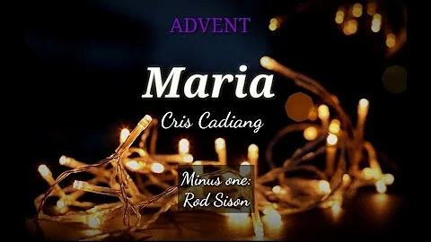 Maria by Cris Cadiang Cover with Lyrics | #maryjoy...