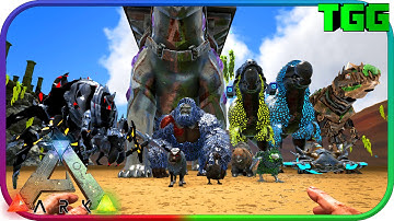 Ark Survival Evolved | Bionic Mod, Bionic Giga, Broodmother, Titanosaur +More (Modded Ark)