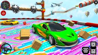 Mega Ramp Crazy Car Racing Simulator - GT Car Stunt 3D Driving - Android GamePlay screenshot 4