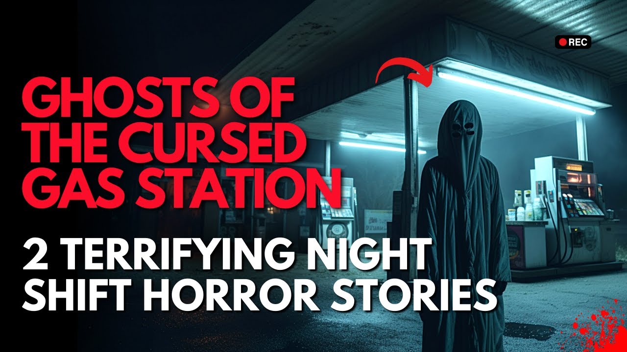 2 Terrifying Night Shift Horror Stories at Gas Stations, with rain sounds