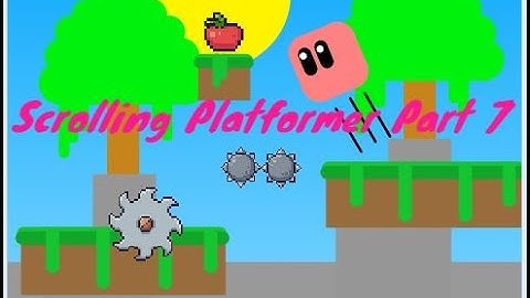 Scratch Scrolling Platformer Game | Part 7 | Scratch how to make a scrolling platformer game