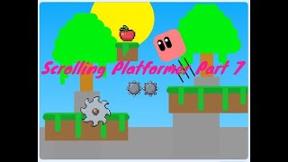 Celebrity Scratch Scrolling Platformer Game | Part 7 | Scratch how to make a scrolling platformer game Wealth