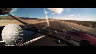 Koenigsegg Agera RS Nevada High Speed Run 0-400-0