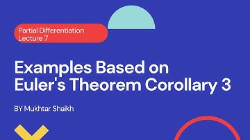 Examples Based on Euler