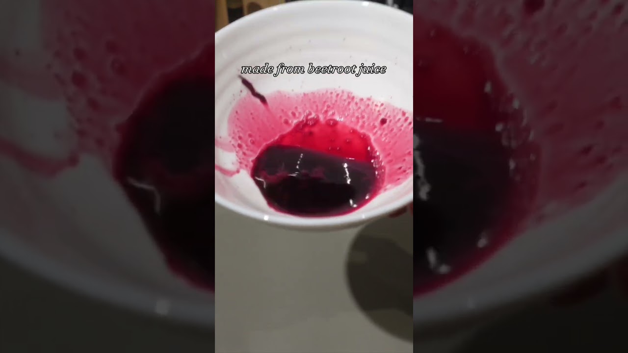 DIY fake blood from beetroot! 