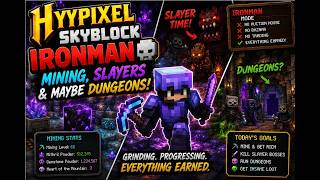 🗡️ HYPIXEL SKYBLOCK IRONMAN – GETTING SHADOW ASSASSIN ARMOR! 🗡️