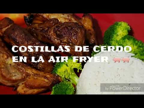 Video: Cómo Cocinar Costillas De Cerdo En La Airfryer