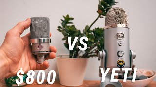 Blue Yeti Vs 800 Microphone Can You Tell The Difference?