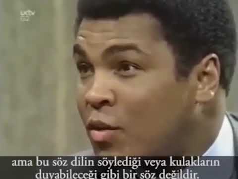 MUHAMMED ALİ nin SPİKERE VERDİĞİ MÜTHİŞ CEVAP