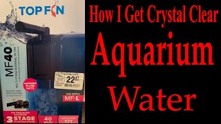 Recensione completa del filtro interno multistadio TOPFIN MF40 #AcquaClearAquarium