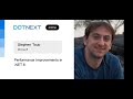 Stephen Toub — Performance Improvements in .NET 6