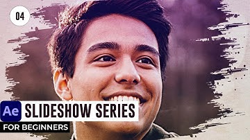 Brush Slideshow Animation in After Effects