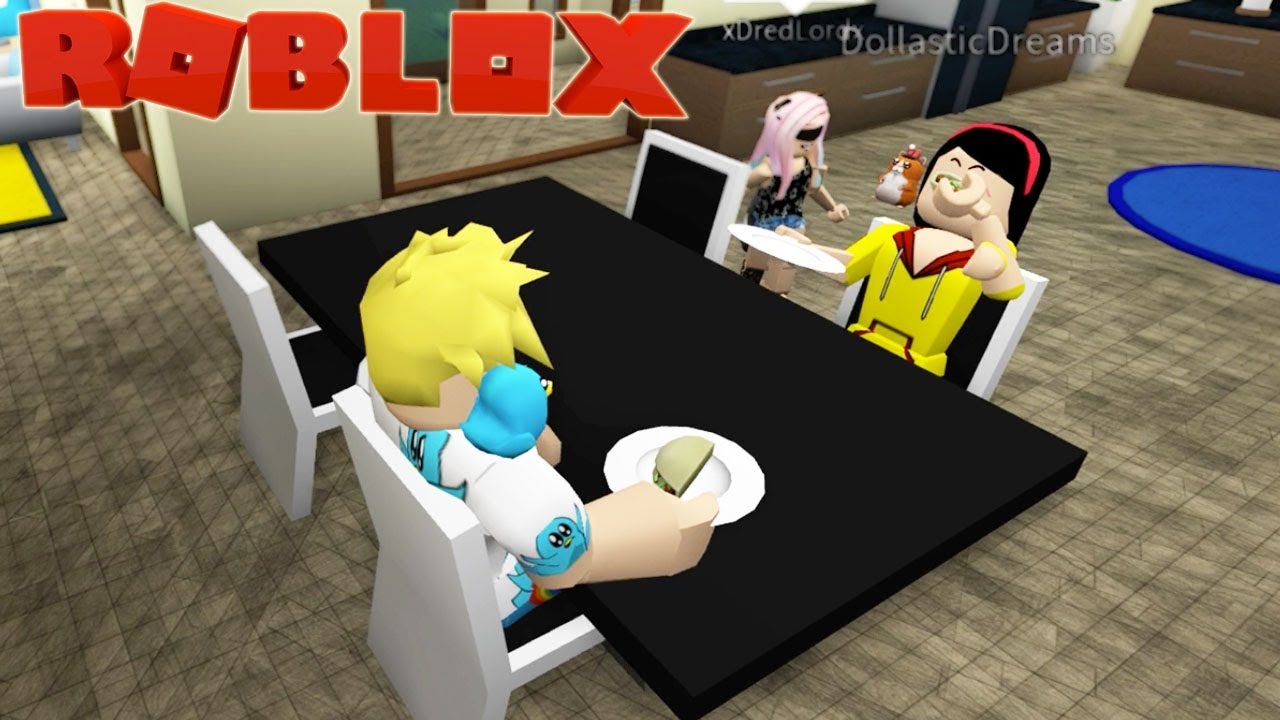Dinner Date In Bloxburg With Dollastic Roblox Roleplay Gamer