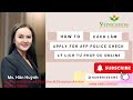 How to apply for AFP National Police Check | Cách Làm Lý Lịch Tư Pháp Úc Online