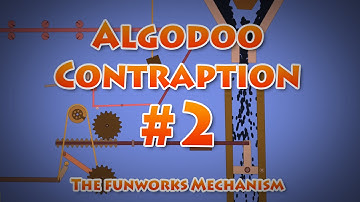 Algodoo contraption #2 - The Funworks Mechanism
