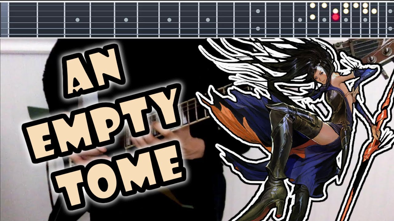 An Empty Tome (黄昏の聖痕) - Castlevania: Order of Ecclesia - Guitar Cover by Kirobichi【TABS】