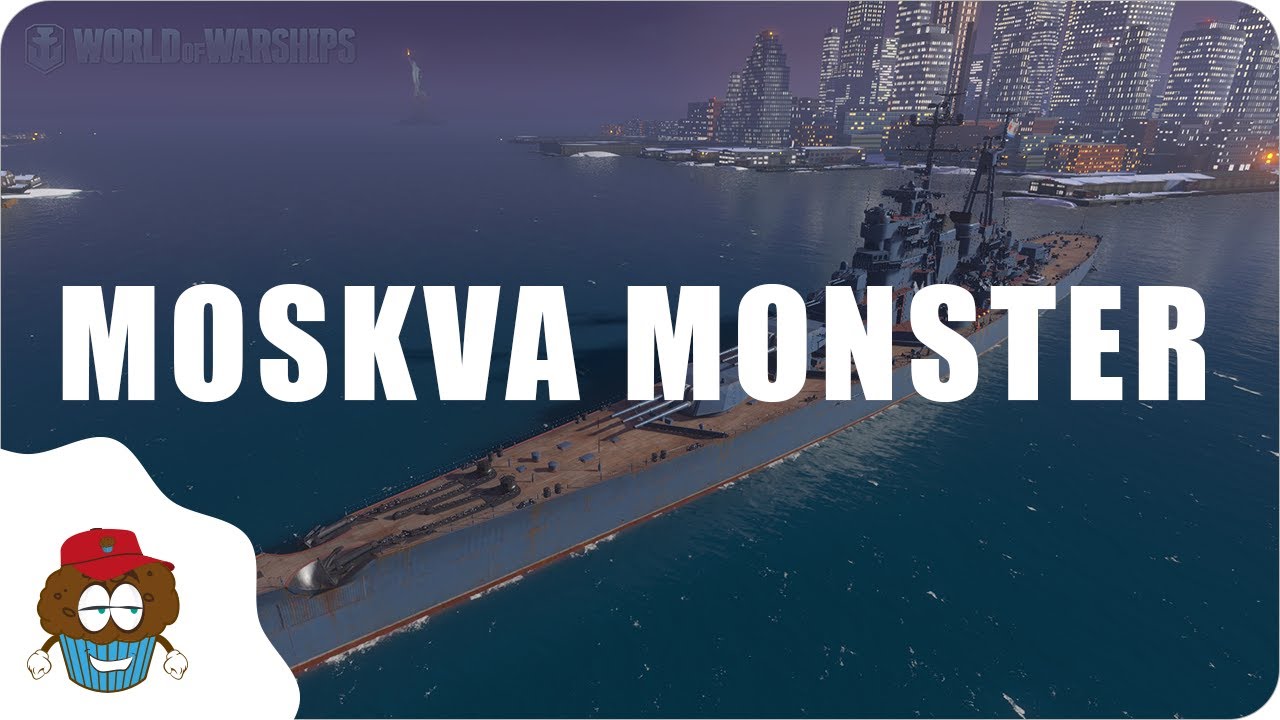 WOWS: Moskva Monster Replay...die geht ab! | Replay Live-Commentary