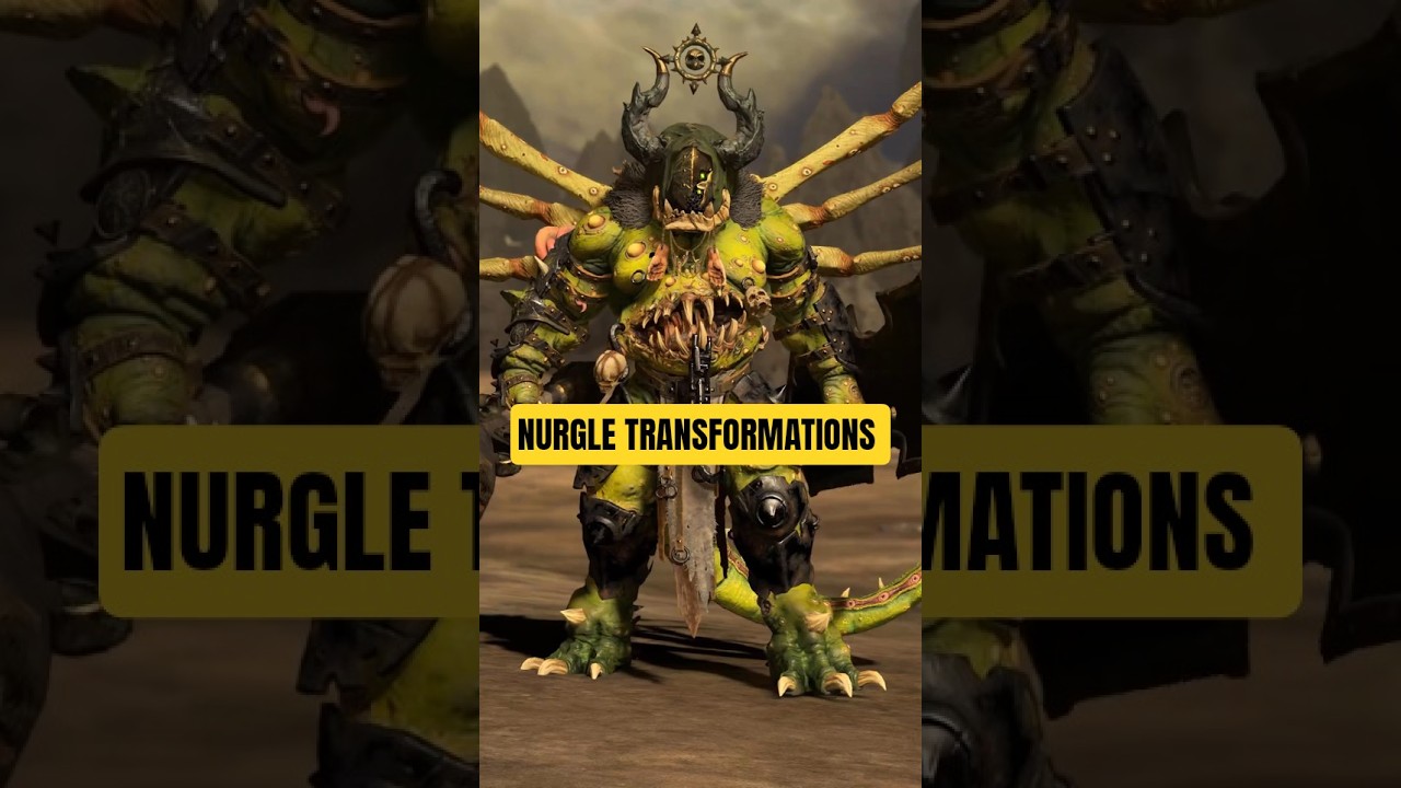 Daemon Prince Nurgle Transformations