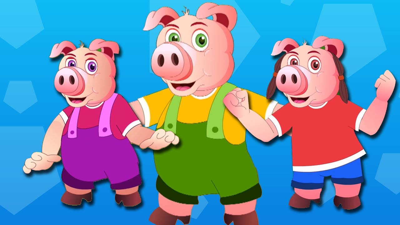 Ce petit cochon | chanson pour enfants | This Little Piggy | Dancing Piggies | Nursery Song For Kids
