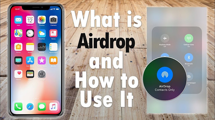 What is Airdrop and How to Use it on an iPhone (Send Large Files between Apple Devices)