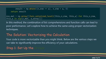 Mastering Vectorized Calculations with NumPy: Efficiently Handle 1D and 2D Arrays