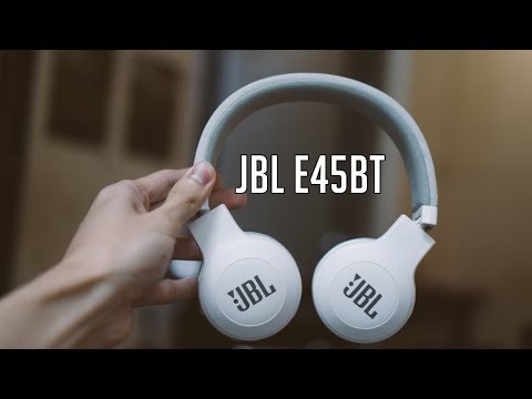 JBL E45BT Review | Wireless Bluetooth On-Ear Headphone - YouTube