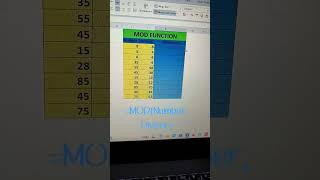 Excel MODE Function 🔥Most Frequent Number in 1 Click! 😲#ExcelShorts #ExcelTips#excelshortcuts