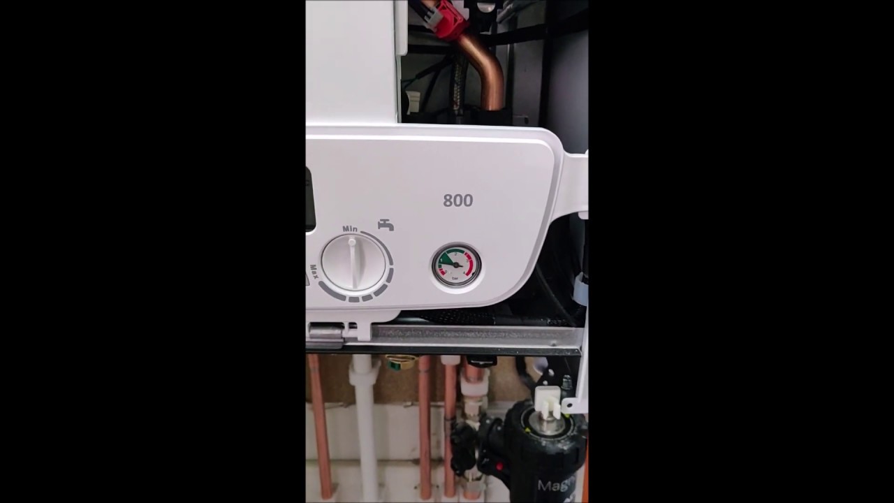 How to: Increase Pressure on the Baxi 800 - E118 Flashing Error Code -  YouTube