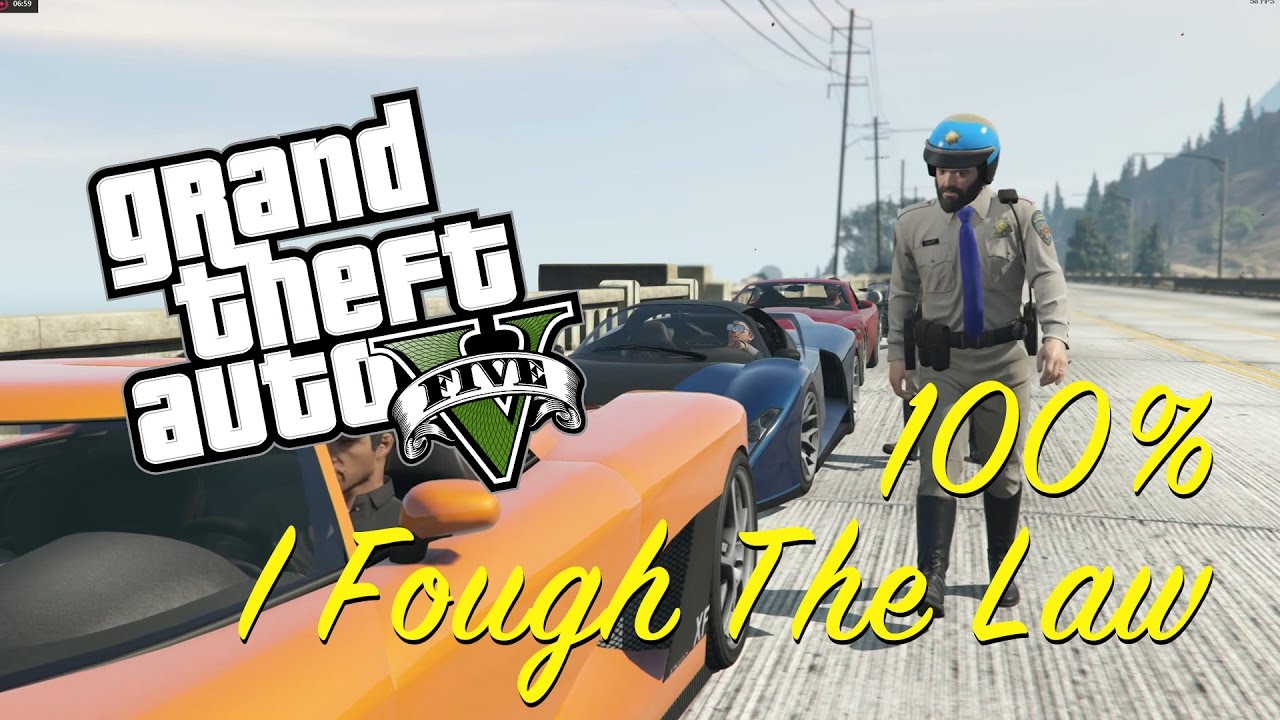 GTA 5 / 100% Completion / I Fought The Law Mission Gameplay ...